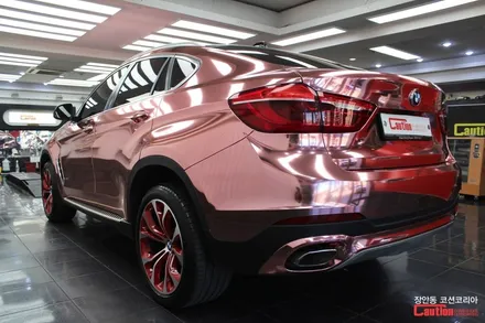 랩핑의 끝판왕 크롬랩핑! 그 중에서도 로즈골드크롬! BMW X6 로즈골드크롬 전체랩핑 시공기 / 동대문,광진구,중랑구