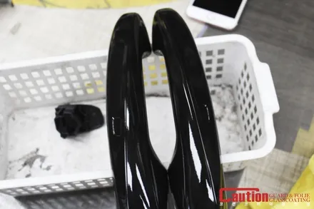 벤츠 E클래스 탑폴리에 블랙 강북 루프스킨 시공 / 동대문,광진구,중랑구