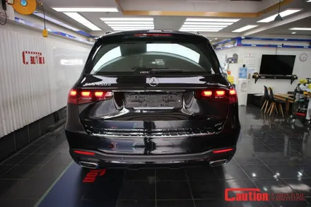 벤츠 GLS450d 그릴 블랙랩핑 & 크롬지우기 / 동대문,광진구,중랑구