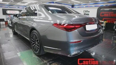벤츠 S580 메탈릭그레이 전체랩핑 180도 다른 분위기 / 동대문,광진구,중랑구