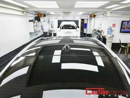 BMW 520d 탑폴리에 루프스킨으로 드레스업 / 동대문,광진구,중랑구