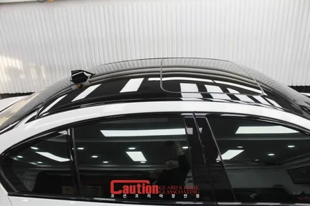 M550i 오랫동안 즐기는 투명PPF + 블랙PPF 루프스킨 / 동대문,광진구,중랑구