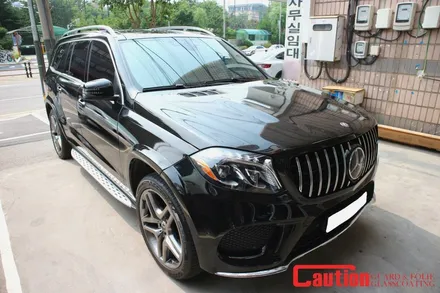 벤츠 GLS350d 유광블랙 전체랩핑으로 신차느낌내기 / 동대문,광진구,중랑구