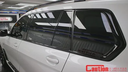 BMW X7 크롬지우기, 깔끔한 블랙&화이트 / 동대문,광진구,중랑구