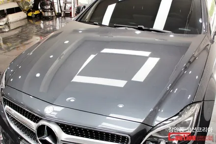 벤츠 CLS 350d PPF 시공, 생활보호PPF + 본넷PPF - 장안동 코션 / 동대문,광진구,중랑구