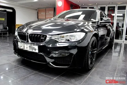 BMW M3 앞범퍼 PPF 시공 - 장안동 코션 / 동대문,광진구,중랑구