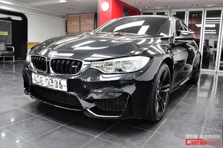 BMW M3 앞범퍼 + 헤드램프 PPF 시공 : 장안동 코션 / 동대문,광진구,중랑구