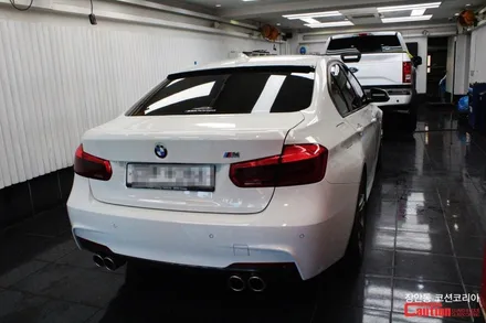 BMW 320d 3M 유광블랙 루프스킨 시공 - 장안동 코션 / 동대문,광진구,중랑구