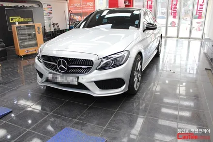 벤츠 C43 AMG 자동차보호필름 PPF 시공 - 장안동 코션 / 동대문,광진구,중랑구