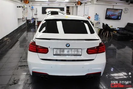 BMW 320d 루프스킨 가격 알아보세요. 자동차 루프스킨 전문 장안동 코션 / 동대문,광진구,중랑구