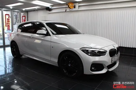 BMW 118d 루프스킨, KPMF 탑폴리에 & 3M 1080 유광블랙 - 장안동 코션 / 동대문,광진구,중랑구