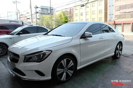 벤츠 CLA250 자동차보호필름 PPF 시공 - 장안동 코션 / 동대문,광진구,중랑구