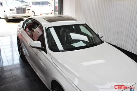 BMW 320d 자동차 루프스킨 (3M 1080 유광블랙) / 동대문,광진구,중랑구