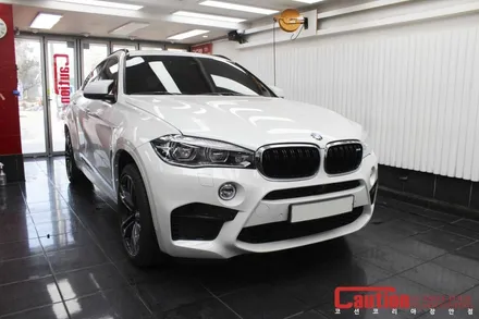BMW X6 탑폴리에 루프스킨과 범퍼 부분랩핑 / 동대문,광진구,중랑구