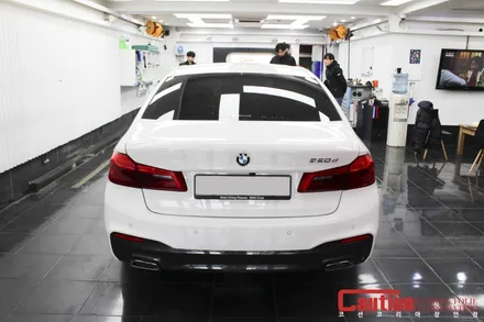 BMW 520d 순정지향적인 드레스업 튜닝. 랩핑으로 한번에 해결 / 동대문,광진구,중랑구