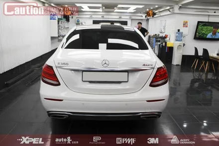벤츠 E300 무광PPF 풀시공 / 동대문,광진구,중랑구