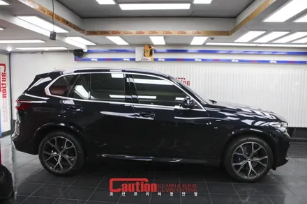 강북 사틴블랙 랩핑은 에이버리 SWF : BMW X5 전체 풀시공 / 동대문,광진구,중랑구