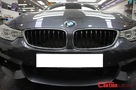 BMW420 그릴랩핑, 실내무광카본이란 이런 것! / 동대문,광진구,중랑구