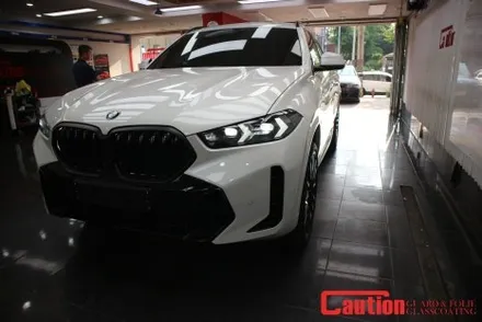 BMW X6 전체 PPF 장안동 코션코리아에서 / 동대문,광진구,중랑구