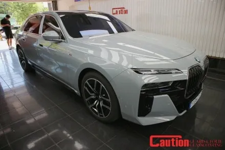 BMW 740i 고광택 투톤랩핑 & 전체PPF / 동대문,광진구,중랑구
