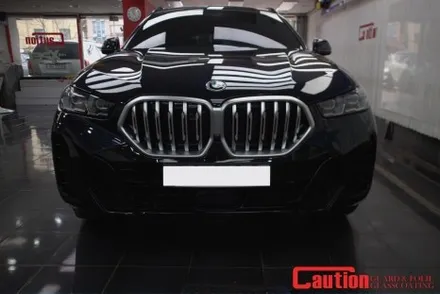 BMW X6 부분크롬죽이기 (그릴, 머플러팁, 디퓨저) 블랙랩핑 / 동대문,광진구,중랑구