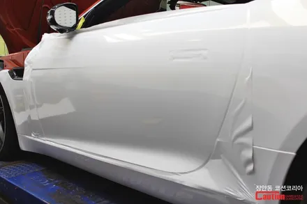 재규어 F-Type S : F-타입 S 컨버터블 전체랩핑 - 장안동카스킨 코션 / 동대문,광진구,중랑구