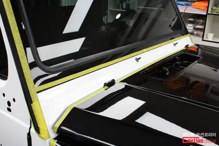 벤츠 G 63 AMG(G바겐, 지바겐) 튜닝 전체랩핑 시공 - 장안동 코션 / 동대문,광진구,중랑구