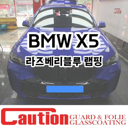 BMW X5 유니크한 라즈베리블루 전체랩핑 후기 / 동대문,광진구,중랑구