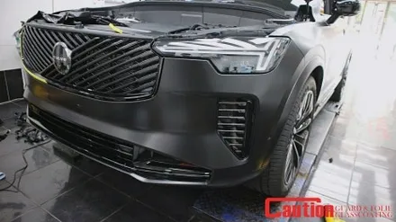 볼보 XC90 사틴블랙 전체랩핑 고급스러움과 강인함을 동시에 / 동대문,광진구,중랑구