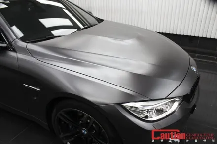 BMW M4 사틴다크그레이 전체랩핑 / 동대문,광진구,중랑구