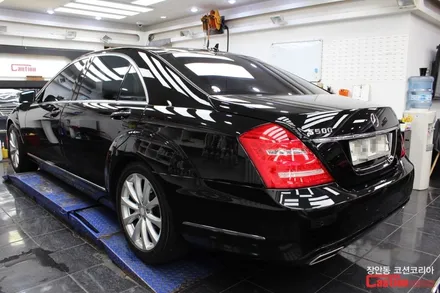 벤츠 S500 PPF필름 제거 후 광택 시공 ! - 자동차 PPF, 광택 전문 장안동 코션 / 동대문,광진구,중랑구
