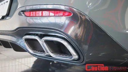 벤츠 SL63 AMG 전체 PPF & 포인트 카본랩핑은 코션코리아 / 동대문,광진구,중랑구