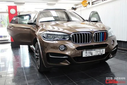 BMW X6 M50d 카스킨 전체랩핑 - 장안동 코션 / 동대문,광진구,중랑구