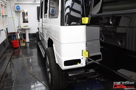 벤츠 G 63 AMG(G바겐, 지바겐) 튜닝 전체랩핑 시공 - 장안동 코션 / 동대문,광진구,중랑구