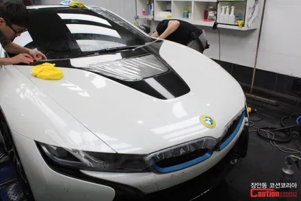 BMW i8 자동차보호필름 전체 PPF - 장안동 코션 / 동대문,광진구,중랑구