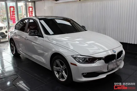 BMW 330i 3M 1080 유광블랙 루프스킨 시공 - 장안동 코션 / 동대문,광진구,중랑구