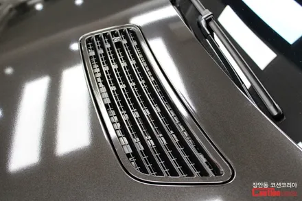 벤츠 S500 w221 올드카 랩핑, 유광블랙 전체랩핑 / 동대문,광진구,중랑구