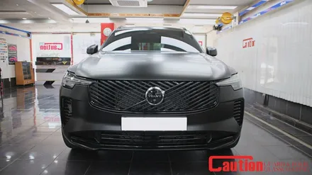 볼보 XC90 사틴블랙 전체랩핑 고급스러움과 강인함을 동시에 / 동대문,광진구,중랑구