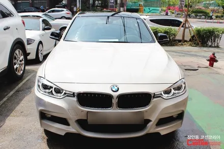 BMW 320d 자동차 루프스킨 (3M 1080 유광블랙) / 동대문,광진구,중랑구