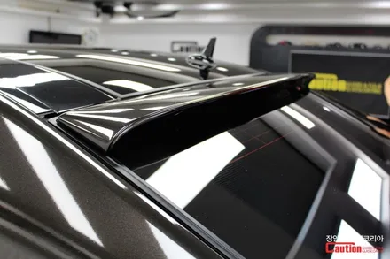 벤츠 S500 w221 올드카 랩핑, 유광블랙 전체랩핑 / 동대문,광진구,중랑구