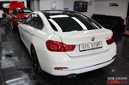 BMW 420i 루프스킨 시공 : KPMF 탑폴리에 - 장안동 코션 / 동대문,광진구,중랑구
