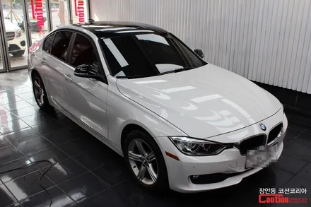BMW 330i 3M 1080 유광블랙 루프스킨 시공 - 장안동 코션 / 동대문,광진구,중랑구