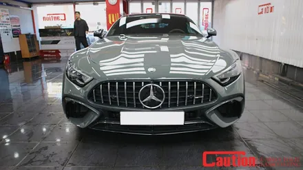 벤츠 SL63 AMG 전체 PPF & 포인트 카본랩핑은 코션코리아 / 동대문,광진구,중랑구