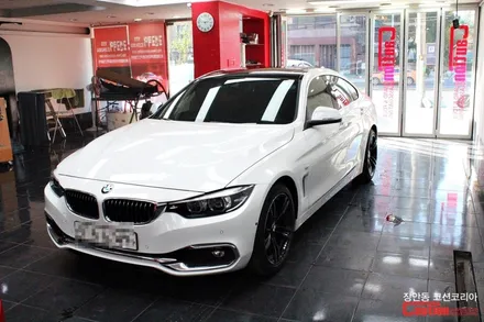 BMW 420i 루프스킨 시공 : KPMF 탑폴리에 - 장안동 코션 / 동대문,광진구,중랑구