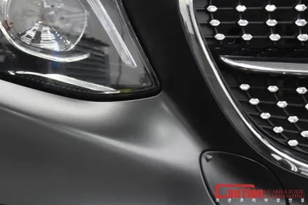 벤츠 E43 AMG 사틴다크 전체랩핑 / 동대문,광진구,중랑구
