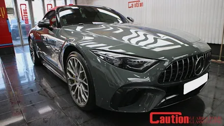 벤츠 SL63 AMG 전체 PPF & 포인트 카본랩핑은 코션코리아 / 동대문,광진구,중랑구