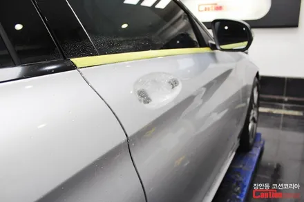 벤츠 C 43 AMG 코션가드 PPF 풀시공 / 동대문,광진구,중랑구