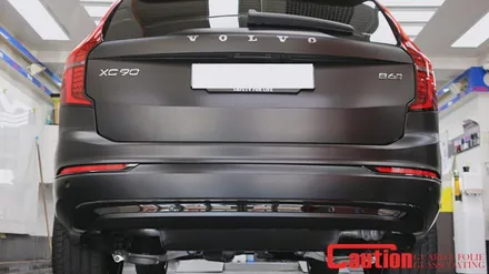 볼보 XC90 사틴블랙 전체랩핑 고급스러움과 강인함을 동시에 / 동대문,광진구,중랑구