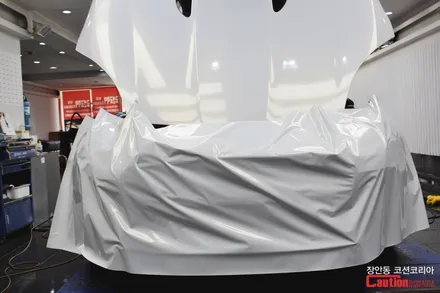 재규어 F-Type S : F-타입 S 컨버터블 전체랩핑 - 장안동카스킨 코션 / 동대문,광진구,중랑구