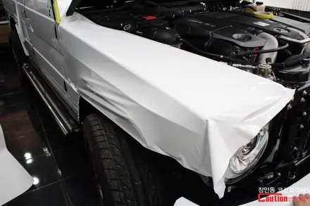 벤츠 G 63 AMG(G바겐, 지바겐) 튜닝 전체랩핑 시공 - 장안동 코션 / 동대문,광진구,중랑구